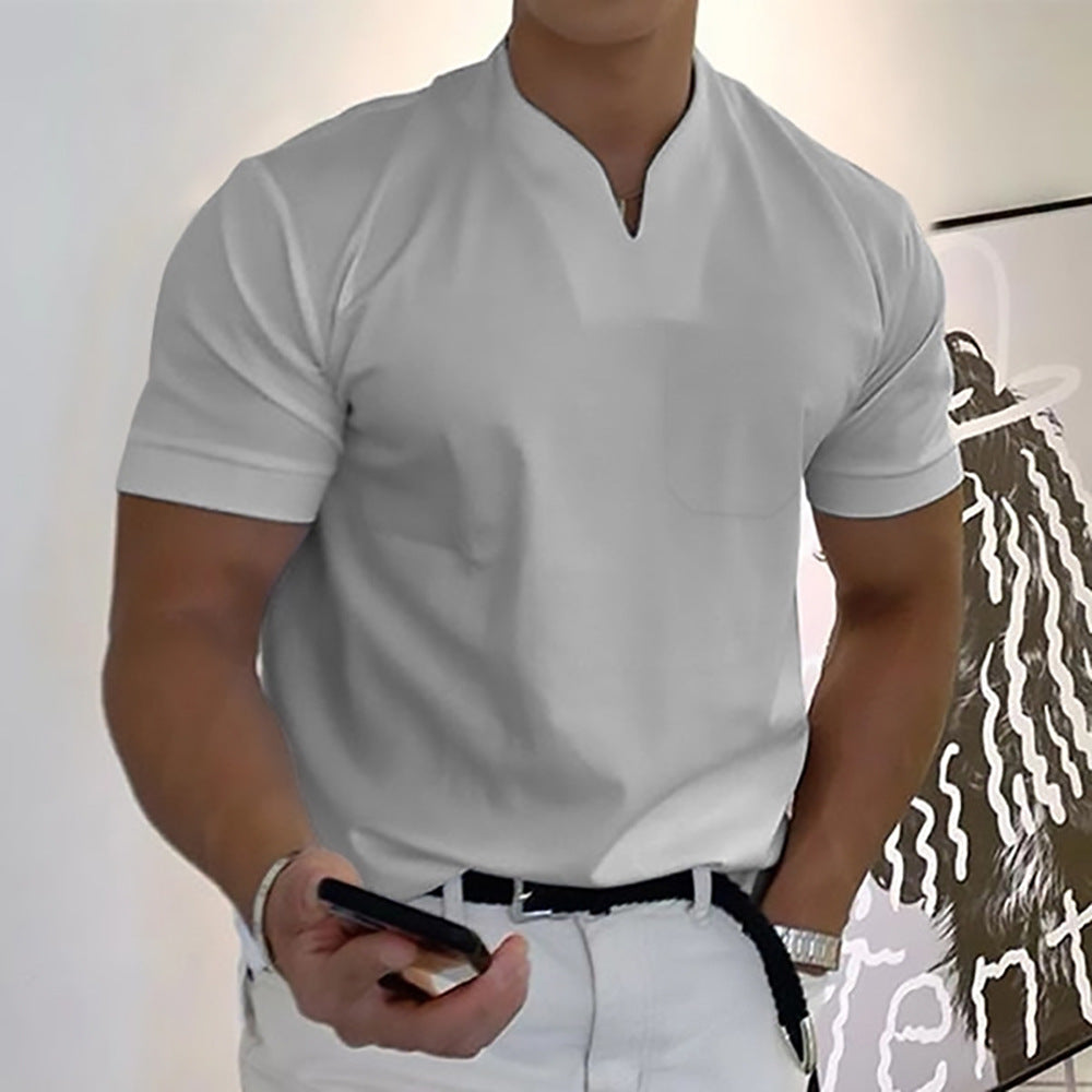 【S-5XL】👕2025 Męska letnia koszula z krótkim rękawem z bawełny typu Stretch
