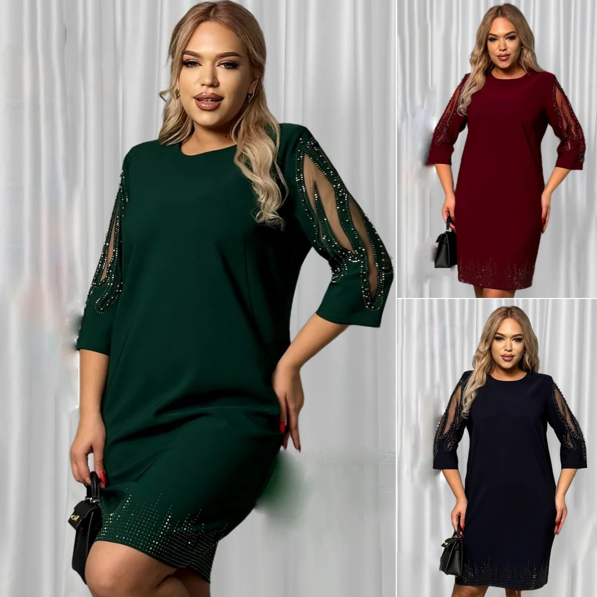 【S-5XL】Nové módne elegantné šaty