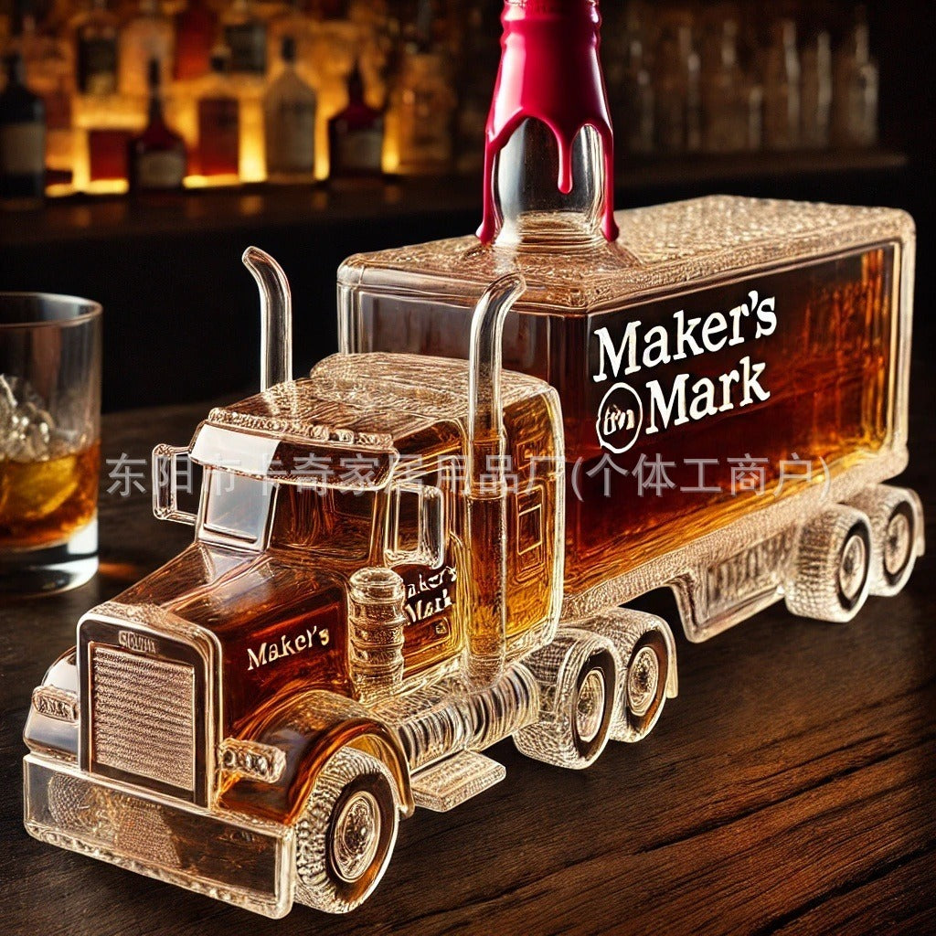 🚚Butelka na whisky do ciężarówki