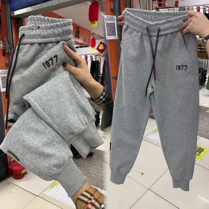【M-4XL】2024 Pogrubione aksamitne zimowe spodnie na co dzień