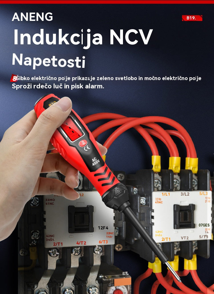 🔥【Kupi 1, dobi 1 gratis】🛠️Visoko precizno pametno merilno pero, večnamensko induktivno digitalno merilno pero, testiranje vezij
