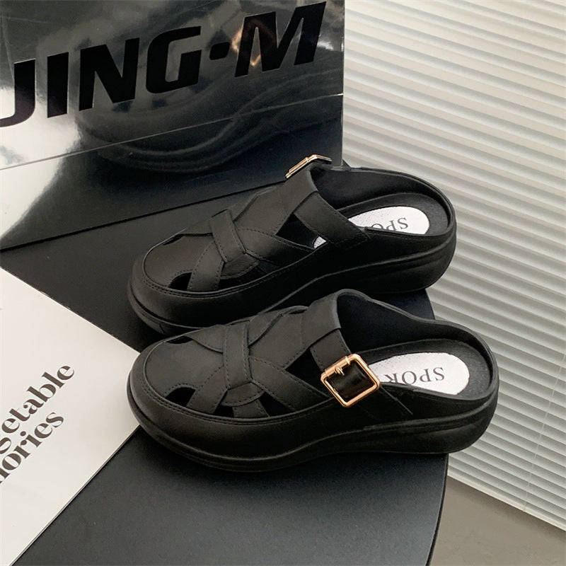 【36-41】🌺👡 Lato 2025, nowy styl nude, wygodne i modne sandały
