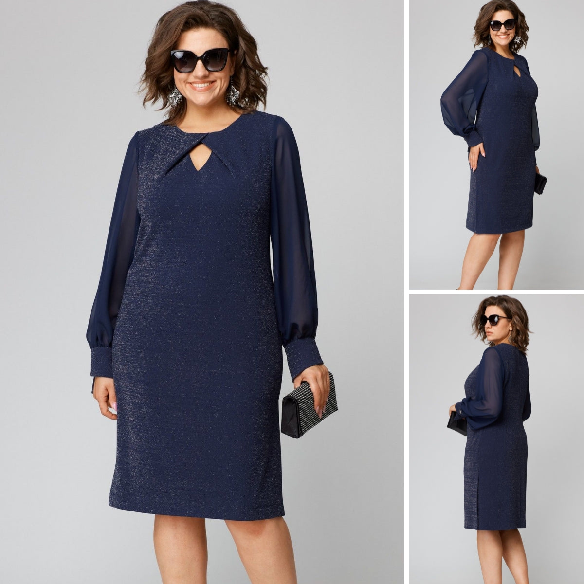 💖💖【S-5XL】🍁🍂Wysokiej jakości elegancka sukienka na jesień i zimę w nowym stylu