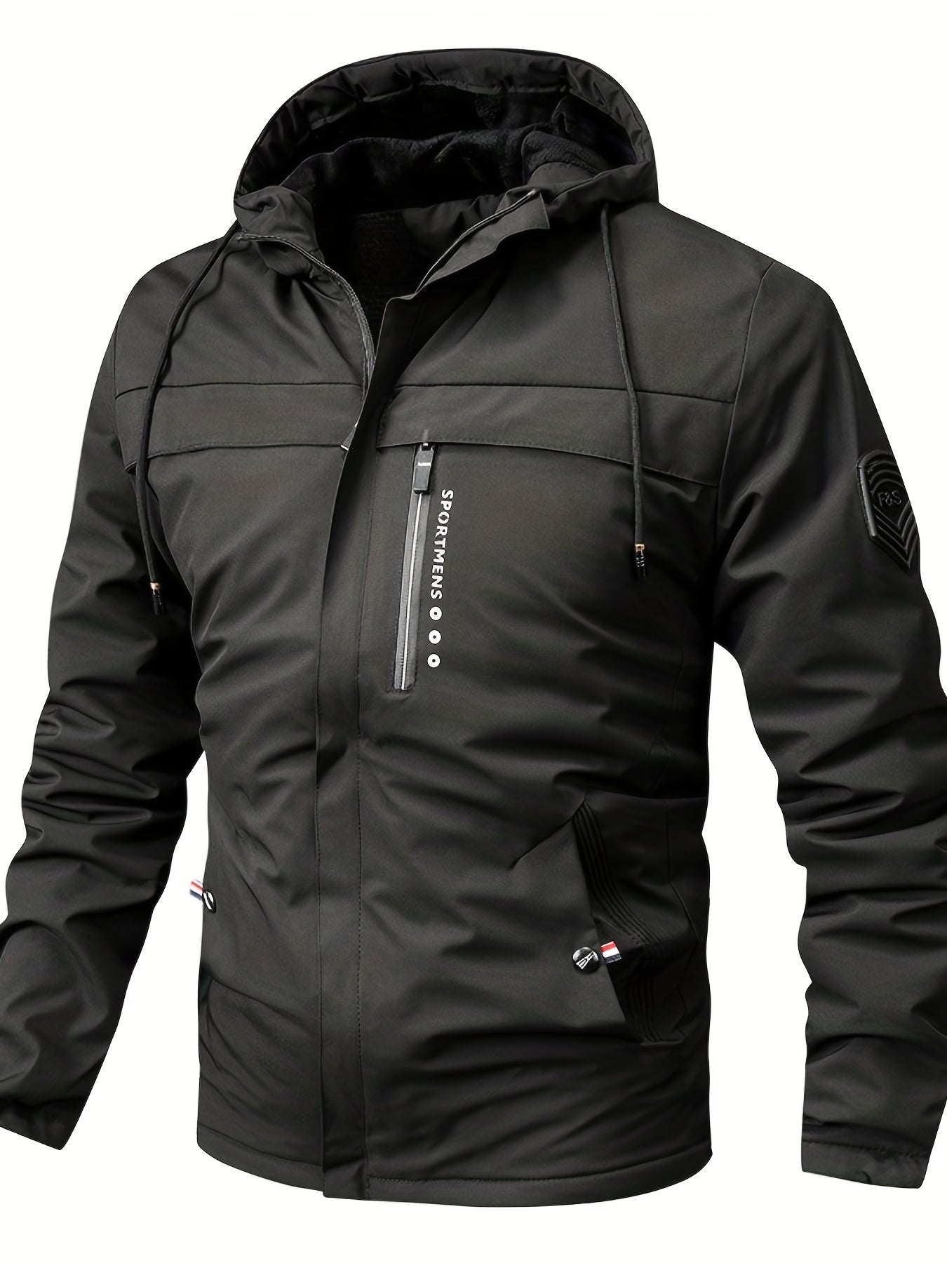 đăXS-XLăđââď¸PĂĄnska teplĂĄ fleecovĂĄ bunda s kapucĹou Outdoor Winter Jacket NepremokavĂĄ bunda