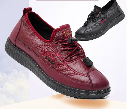 ✨Limitowana oferta 43% 【35-41】🔥zniżki na damskie skórzane buty z miękką, antypoślizgową podeszwą w rozmiarach