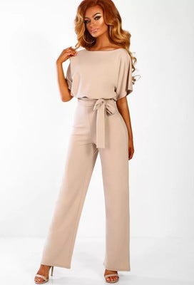 💕 【S-3XL】 Elegancki, sznurowany kombinezon