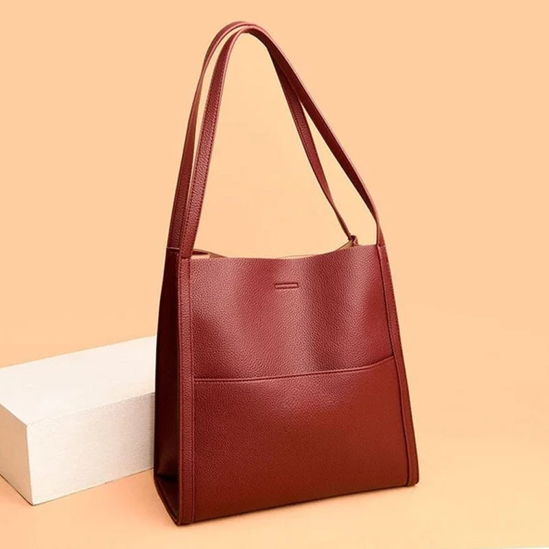 🔥👜👜【45% OFF】2024 jesienna i zimowa torba na ramię z miękkiej skóry o dużej pojemności