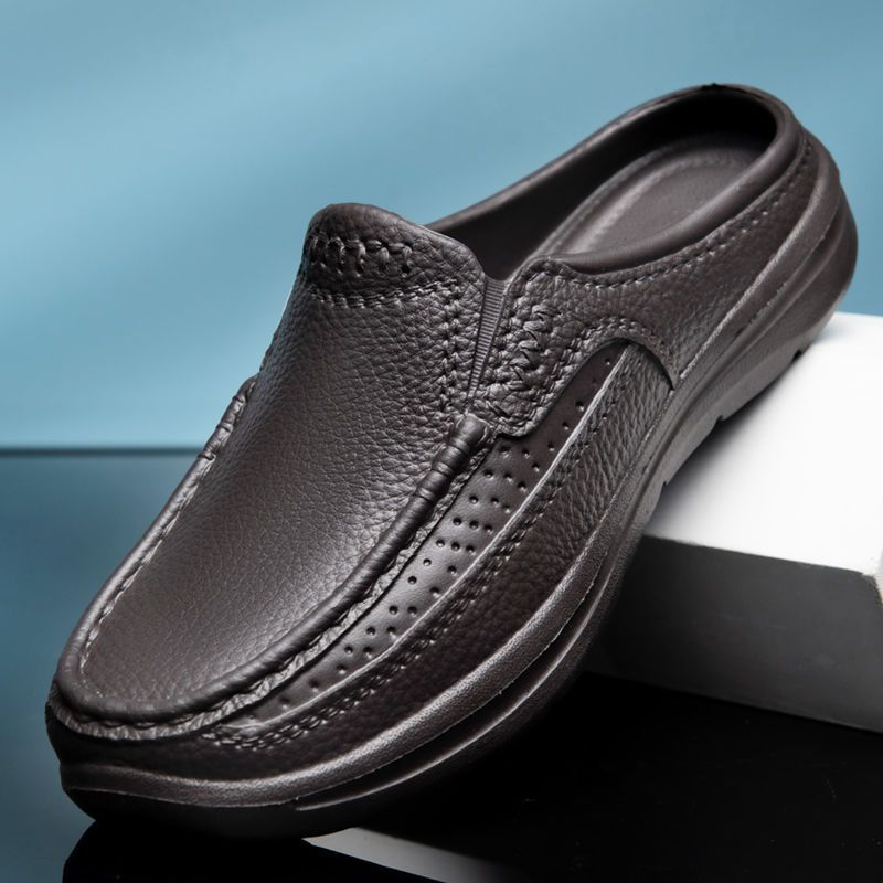 👞🔥【39-45】Novinka na rok 2026,Jednoduché pánské sandály casual s polovičními zuby
