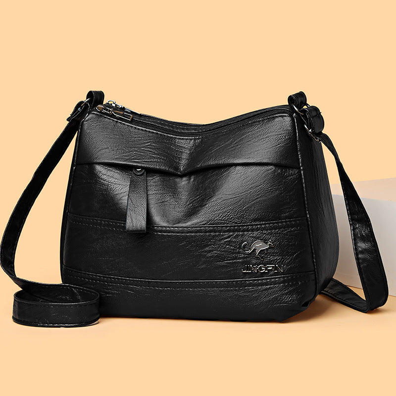 ✨️👜Nowy model, wielowarstwowa torba na ramię w stylu retro o dużej pojemności, modna i wszechstronna