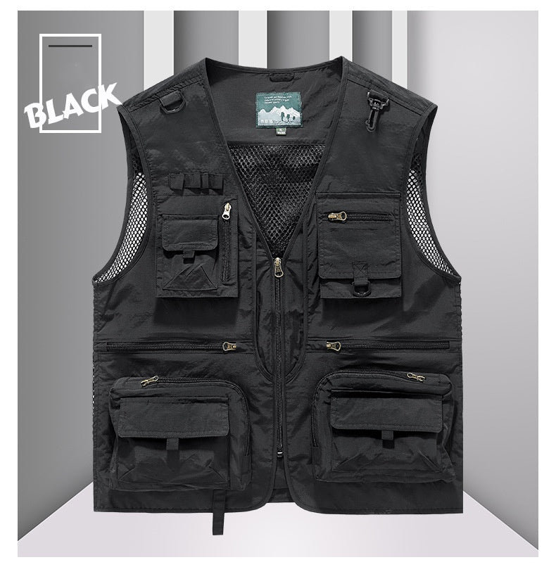 🔥🔥【L-5XL】Kamizelka funkcjonalna z wieloma kieszeniami na co dzień