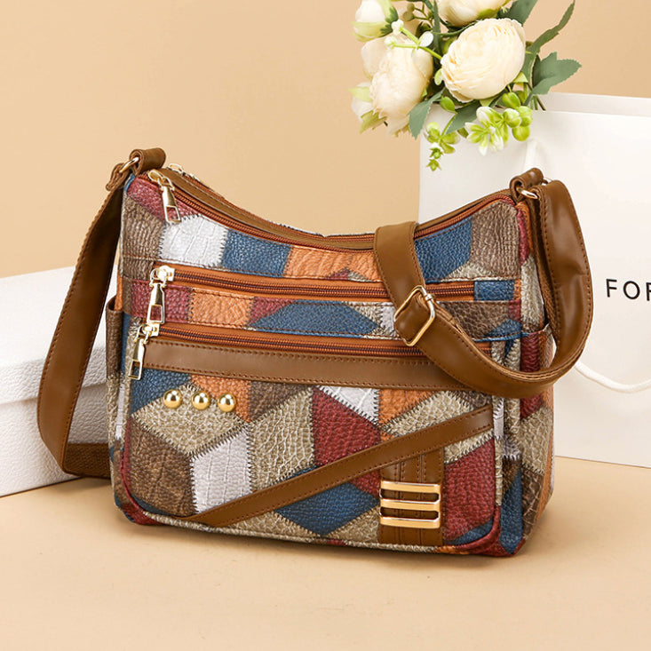 👜2024 New Fashion Torba na ramię z miękkiej skóry PU