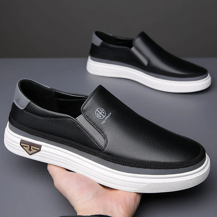 🔥【39-45】👞Włoskie męskie mokasyny ze skóry naturalnej