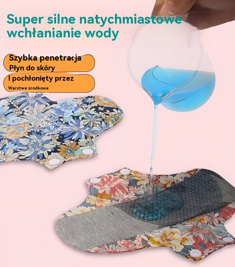 【10 sztuk】 🍃Zmywalna podkładka antybakteryjna wykonana z bawełny grafenowej