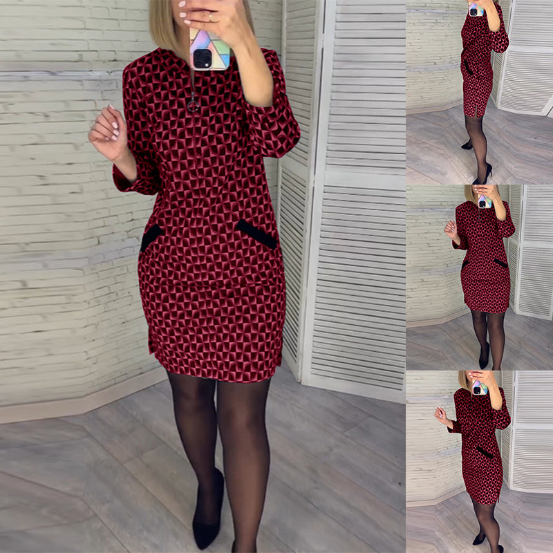 【S-5XL】🔥🥰2025 jesienno-zimowa nowa sukienka najwyższej jakości