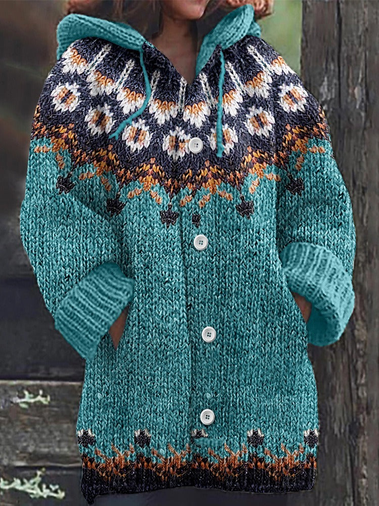 🥰Nowa, komfortowa, retro sweter rozpinany