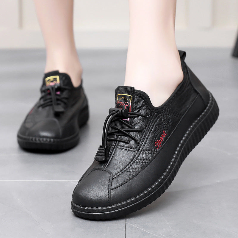 ✨Limitowana oferta 43% 【35-41】🔥zniżki na damskie skórzane buty z miękką, antypoślizgową podeszwą w rozmiarach