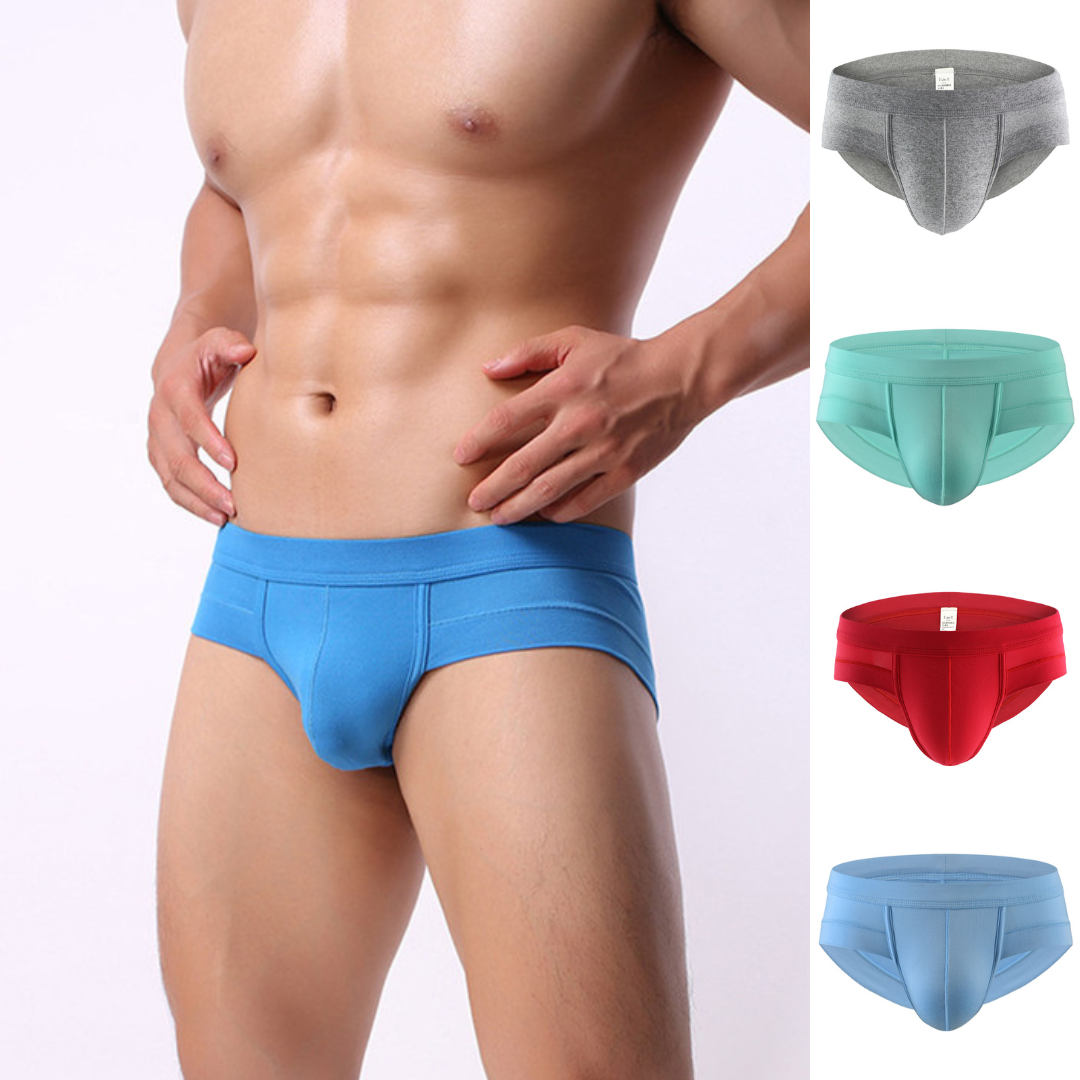 【Kup 3, a otrzymasz 2 gratis】🩲 【M-4XL】 2025 Letnie męskie spodenki trójkątne z niskim stanem i modalem