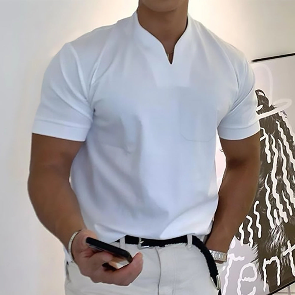【S-5XL】👕2025 Męska letnia koszula z krótkim rękawem z bawełny typu Stretch