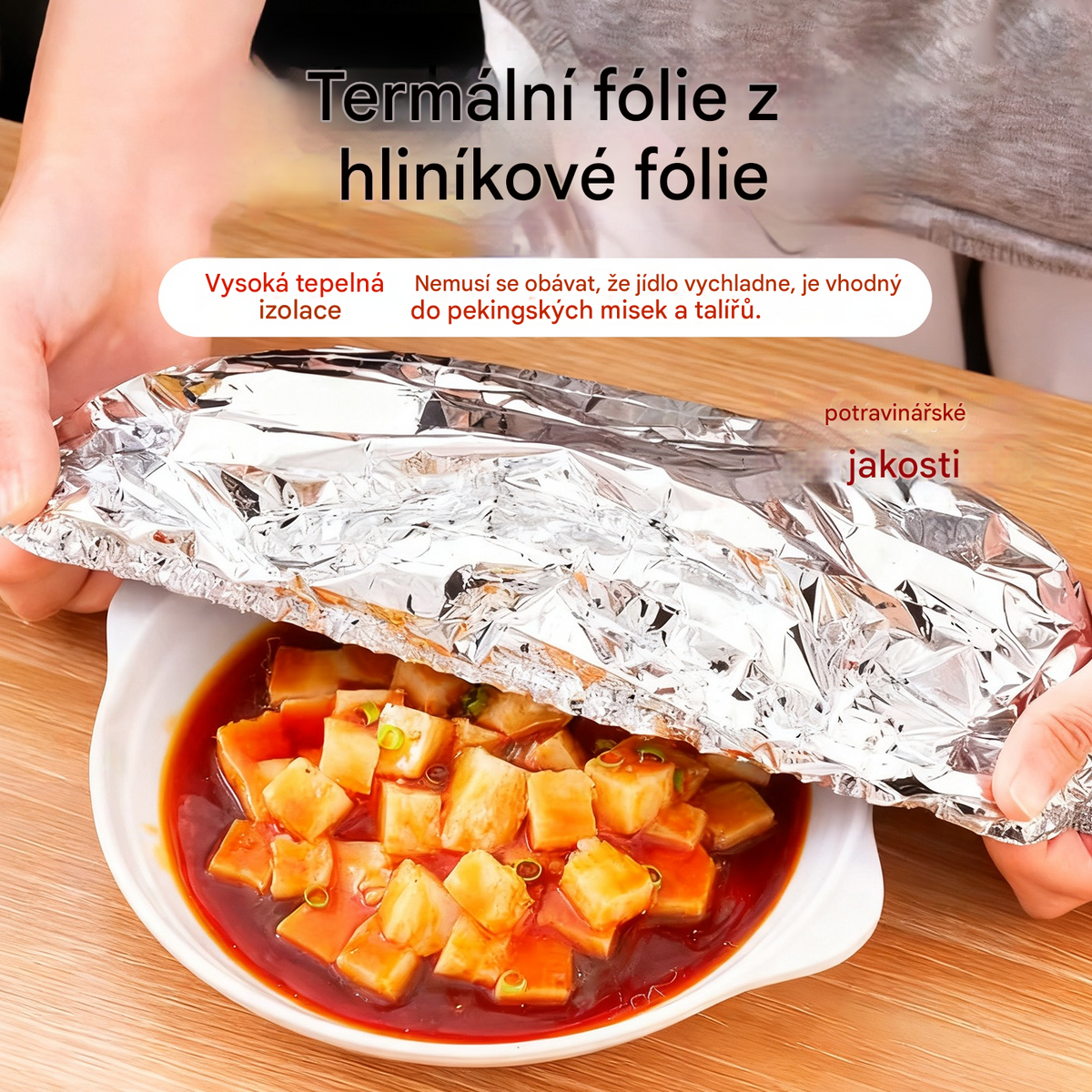 📢📢 SLEVA 50 %! ⏰【100 díly】 Izolační kryt z hliníkové fólie