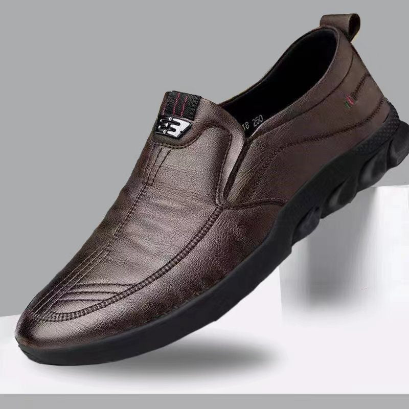 👞Nowe brytyjskie buty casualowe z miękką podeszwą✅ wykonane ręcznie z wyselekcjonowanej skóry✅ odporne na zużycie i oddychające