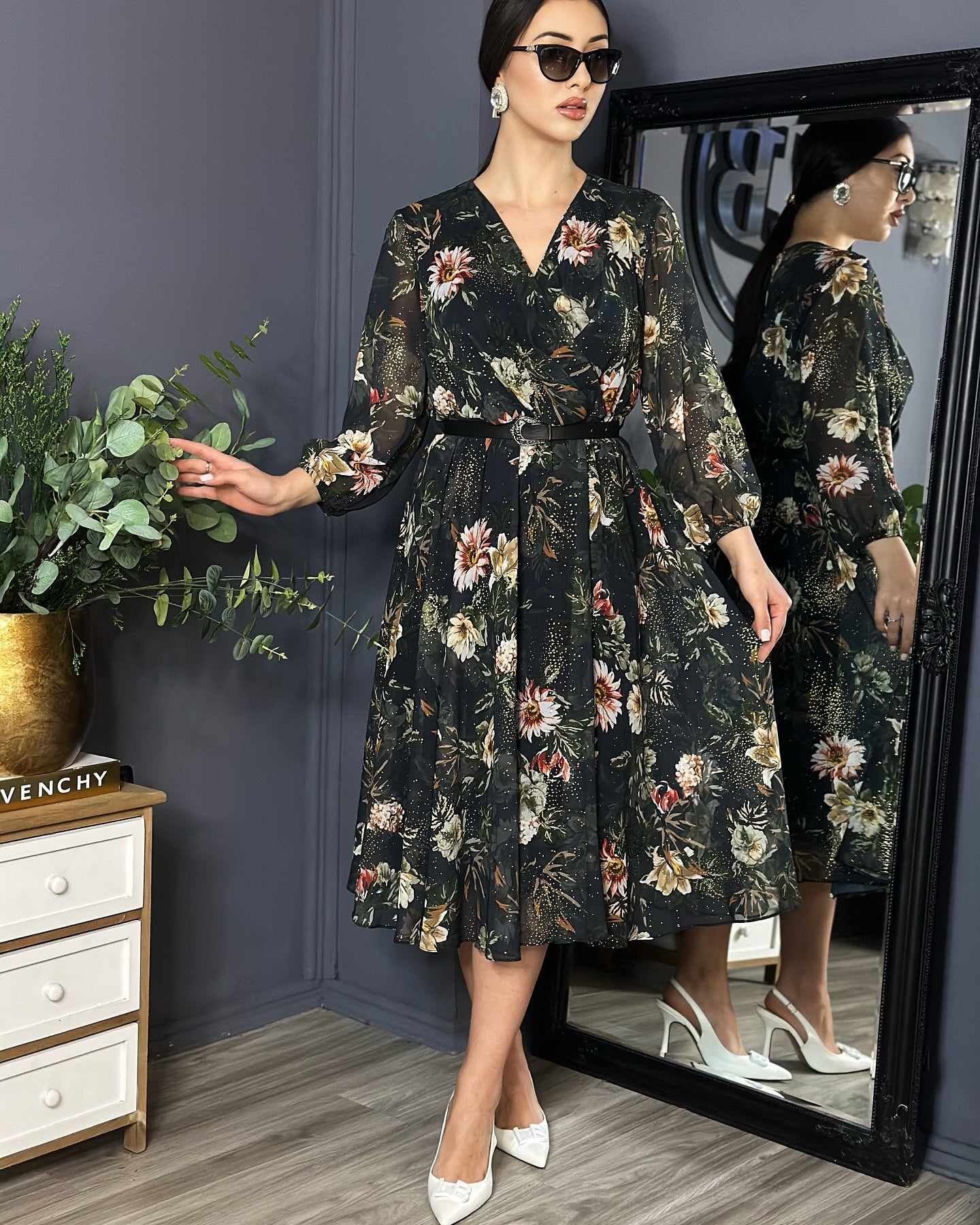 🔥【Najlepsza wyprzedaż】👗Nowa modna sukienka, klasyczny design, elegancka i prosta