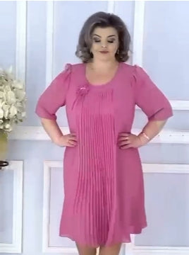 💃💥【50% zniżki】【S-5XL】2025 wiosna nowa wysokiej jakości sukienka szyfonowa, elegancka i temperamentna