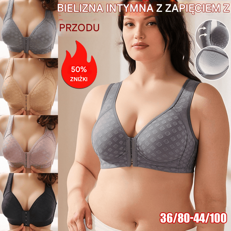 🔥Kup 1 dostań 3 za darmo🔥【4 opakowania】 Najwyższej jakości bezszwowy biustonosz push up, modny i seksowny