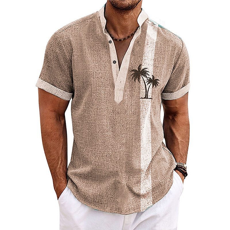 【S-6XL】😎☀️2024 Męska bawełniana koszula w stylu casual, resortowym