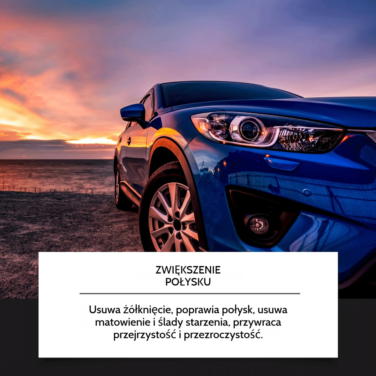 🚗💡Zestaw do czyszczenia reflektorów w starszych samochodach: Przywraca przejrzystość i poprawia widzenie w nocy