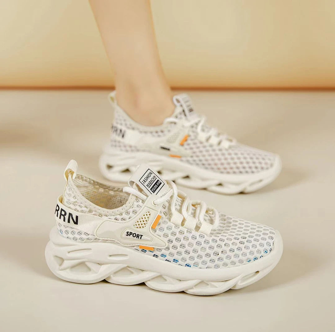 🏆【50% ZNIŻKI】Nowe wiosenne i letnie oddychające buty z siateczki z grubą podeszwą