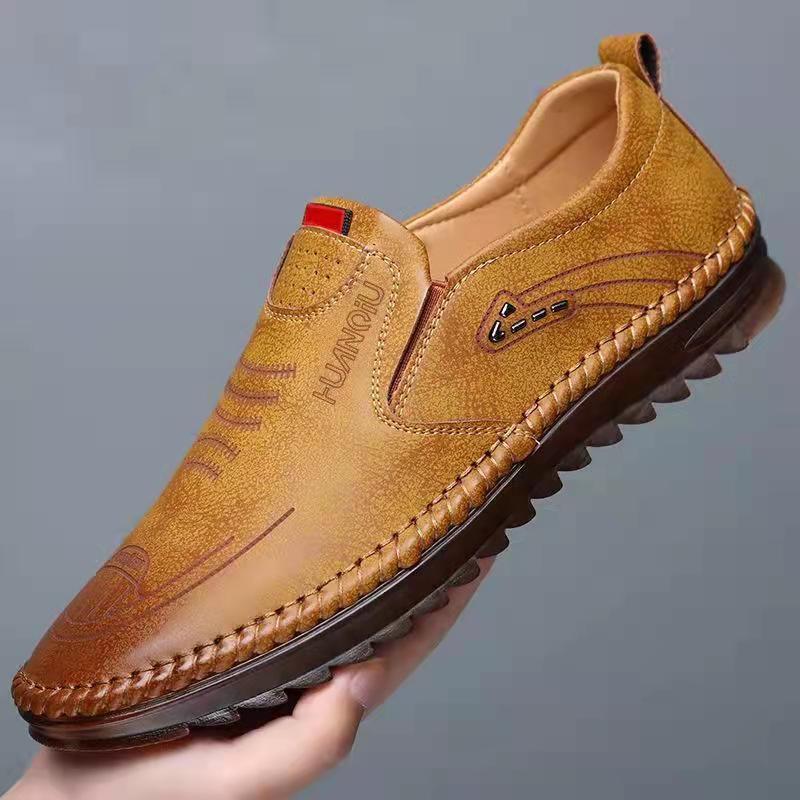 2024 ręcznie robione, oddychające i wygodne buty ze skóry bydlęcej