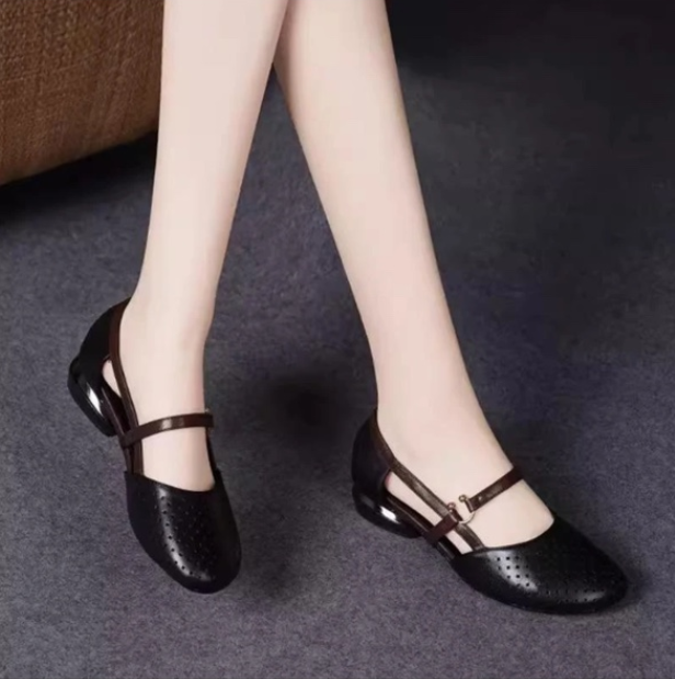 🔥🌴【35-42】2025 Wiosna Moda Eleganckie Sandały Damskie✅Wykonane ze skóry naturalnej✅Miękka podeszwa