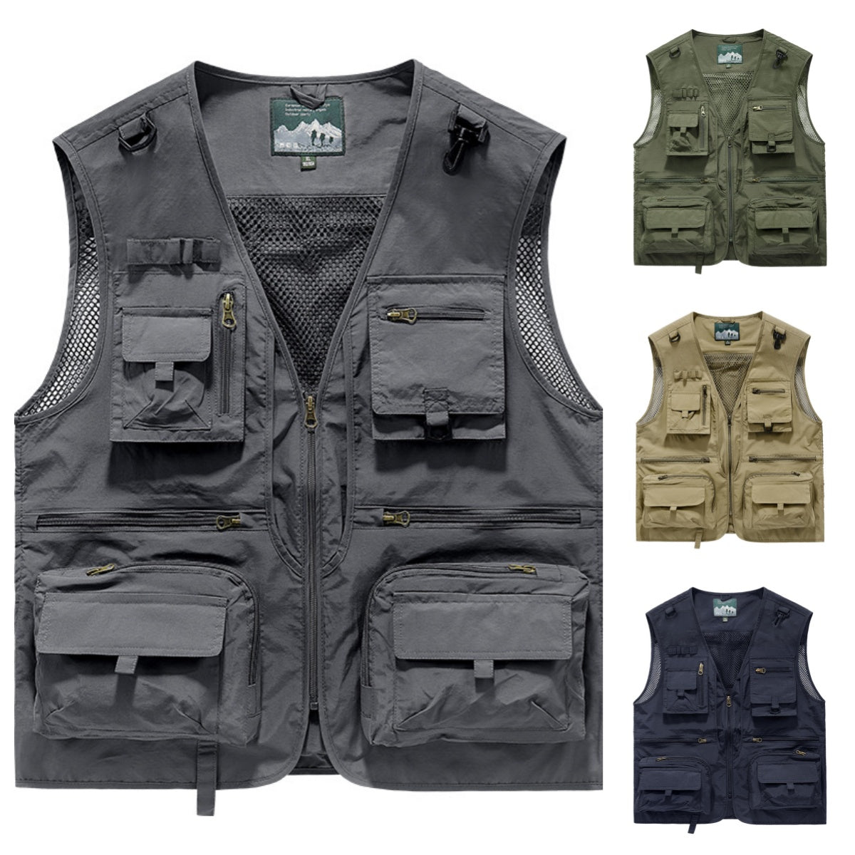 🔥🔥【L-5XL】Kamizelka funkcjonalna z wieloma kieszeniami na co dzień