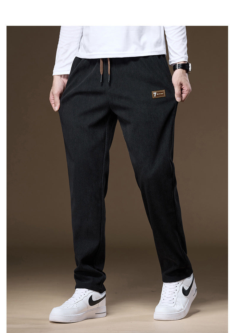 š„āćZimowy nowy stylćāØšNowe modne mÄskie spodnie casualowe z pluszowego aksamitu i pogrubionym materiaÅem