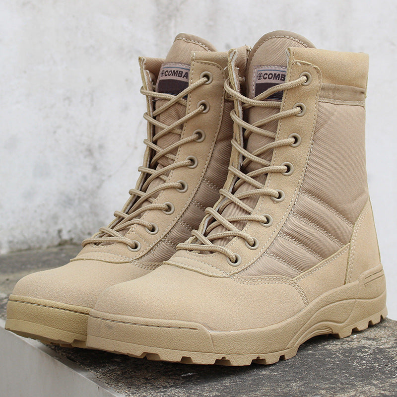 💦🥾【39-45】Botas militares de hombre para senderismo y montañismo al aire libre.