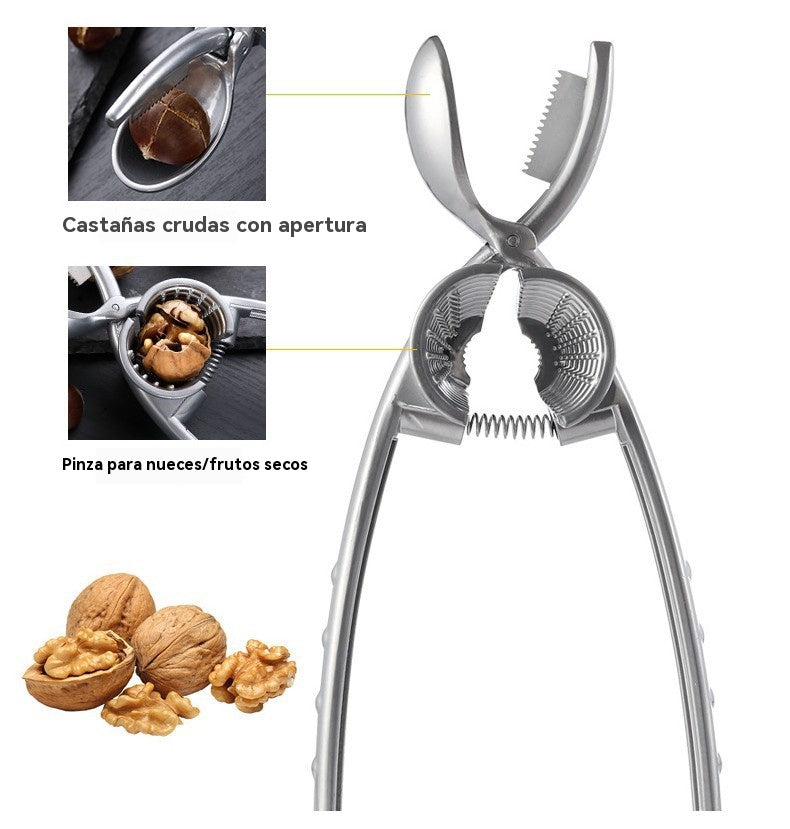 🔥【Compre 1 y obtenga 1 gratis】Abrazadera multifuncional para nueces y castañas de uso doméstico
