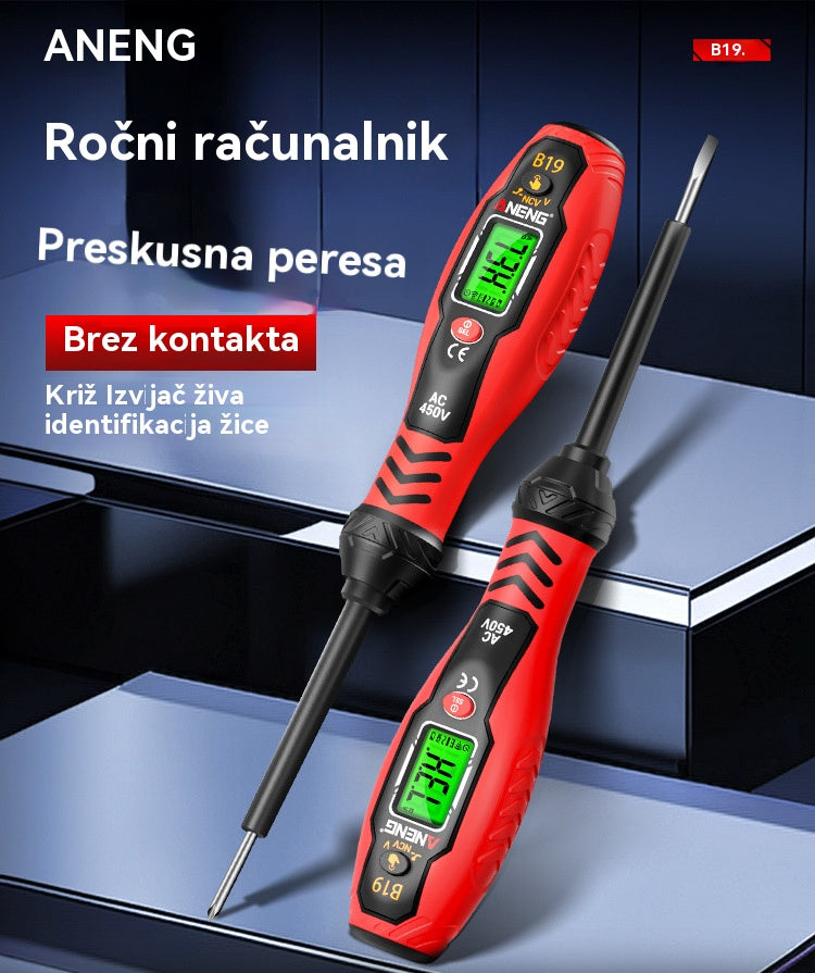 🔥【Kupi 1, dobi 1 gratis】🛠️Visoko precizno pametno merilno pero, večnamensko induktivno digitalno merilno pero, testiranje vezij
