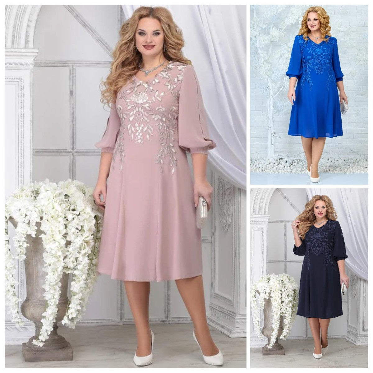 【🔥Promocja rabatowa】👗【S-3XL】2024 nowa elegancka sukienka, wygodna i wysokiej jakości.