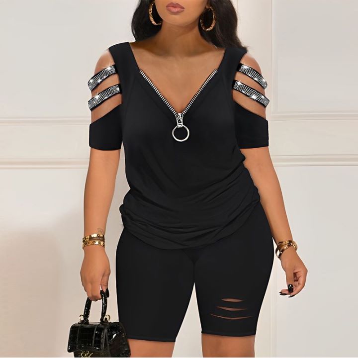 🔥【30% OFF】【S-2XL】Modny, przytulny i seksowny dwuczęściowy garnitur