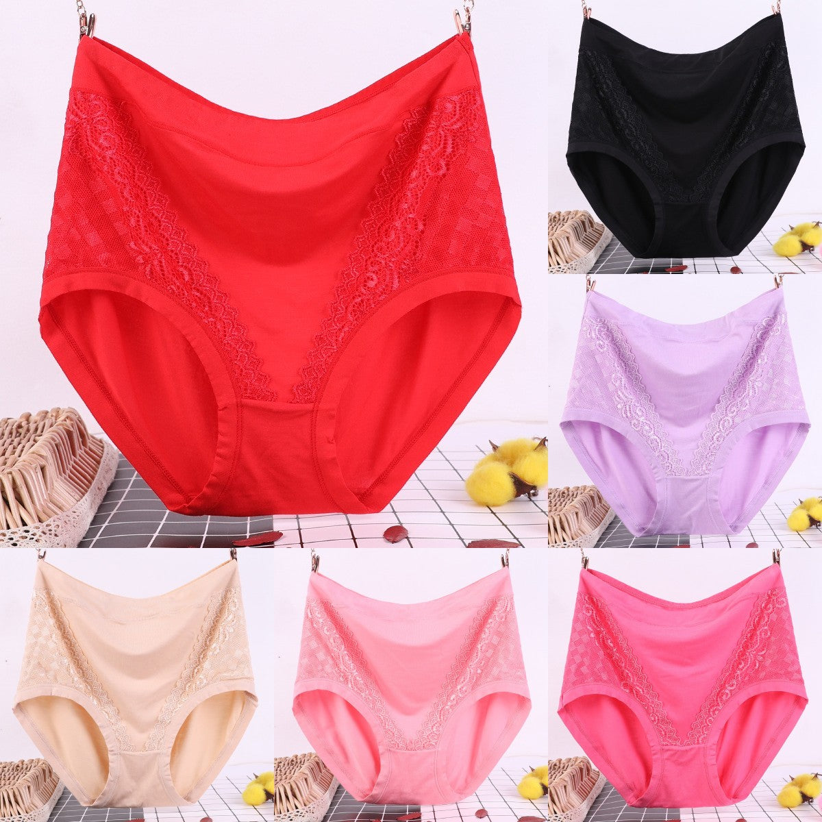 š„š©² ćKup 3, a 3 otrzymasz gratisć (6 sztuk) Ostatni dzieÅ ā 50% zniżki ā Antybakteryjne majtki z wysokim stanem wyszczuplajÄ
ce brzuch