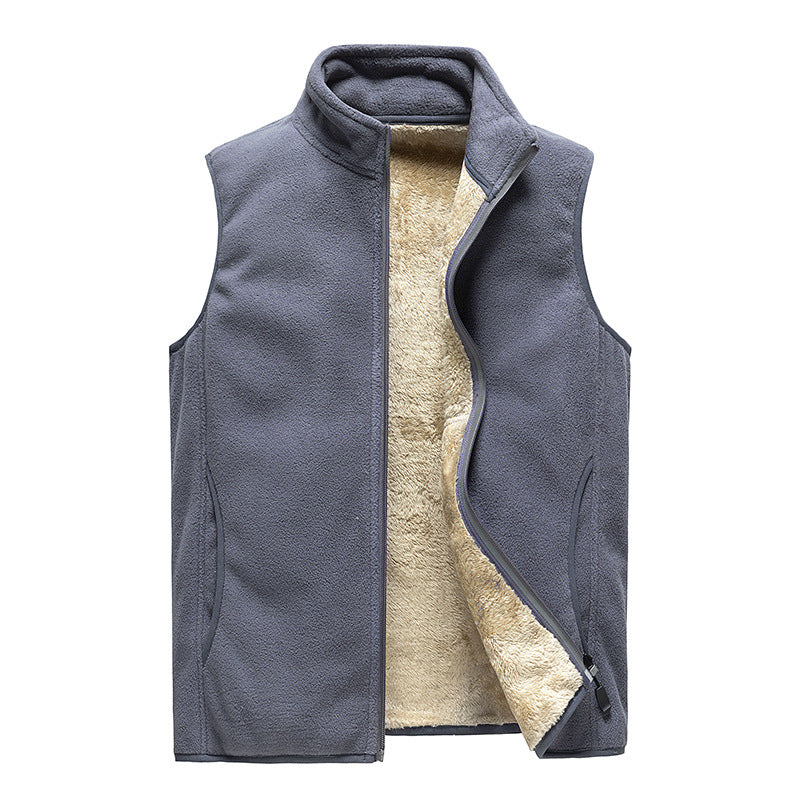 🔥【45% OFF】【M-8XL】Nová pánska jesenná a zimná vesta, veľká veľkosť kašmírového svetra, teplá vesta, veľká veľkosť