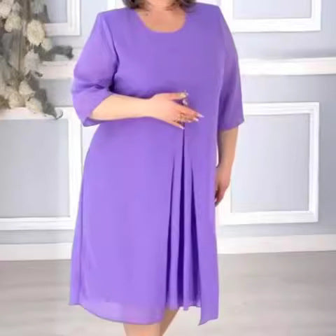 【🏆Najlepiej sprzedające się produkty】🔥🥰【S-5XL】2024 Prosta wielokolorowa sukienka