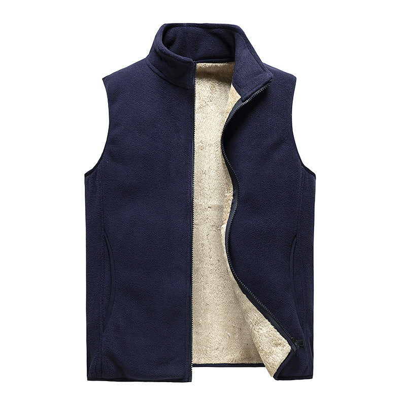 🔥【45% OFF】【M-8XL】Nová pánska jesenná a zimná vesta, veľká veľkosť kašmírového svetra, teplá vesta, veľká veľkosť