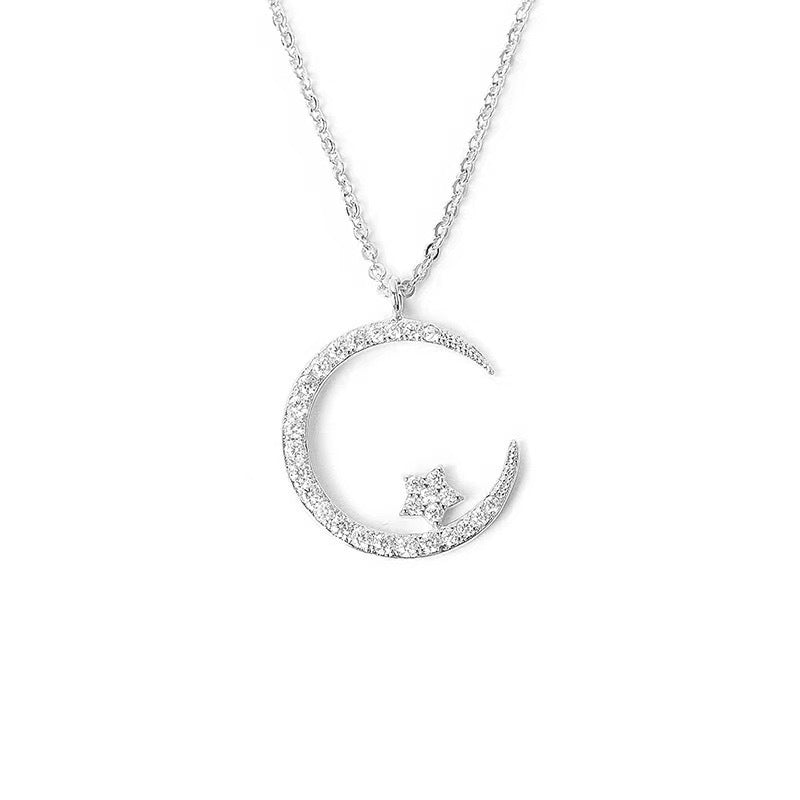 đ„ăCompra 1 y llĂ©vate 1 gratisăđđCollar de plata 925, nuevo color, con diamantes