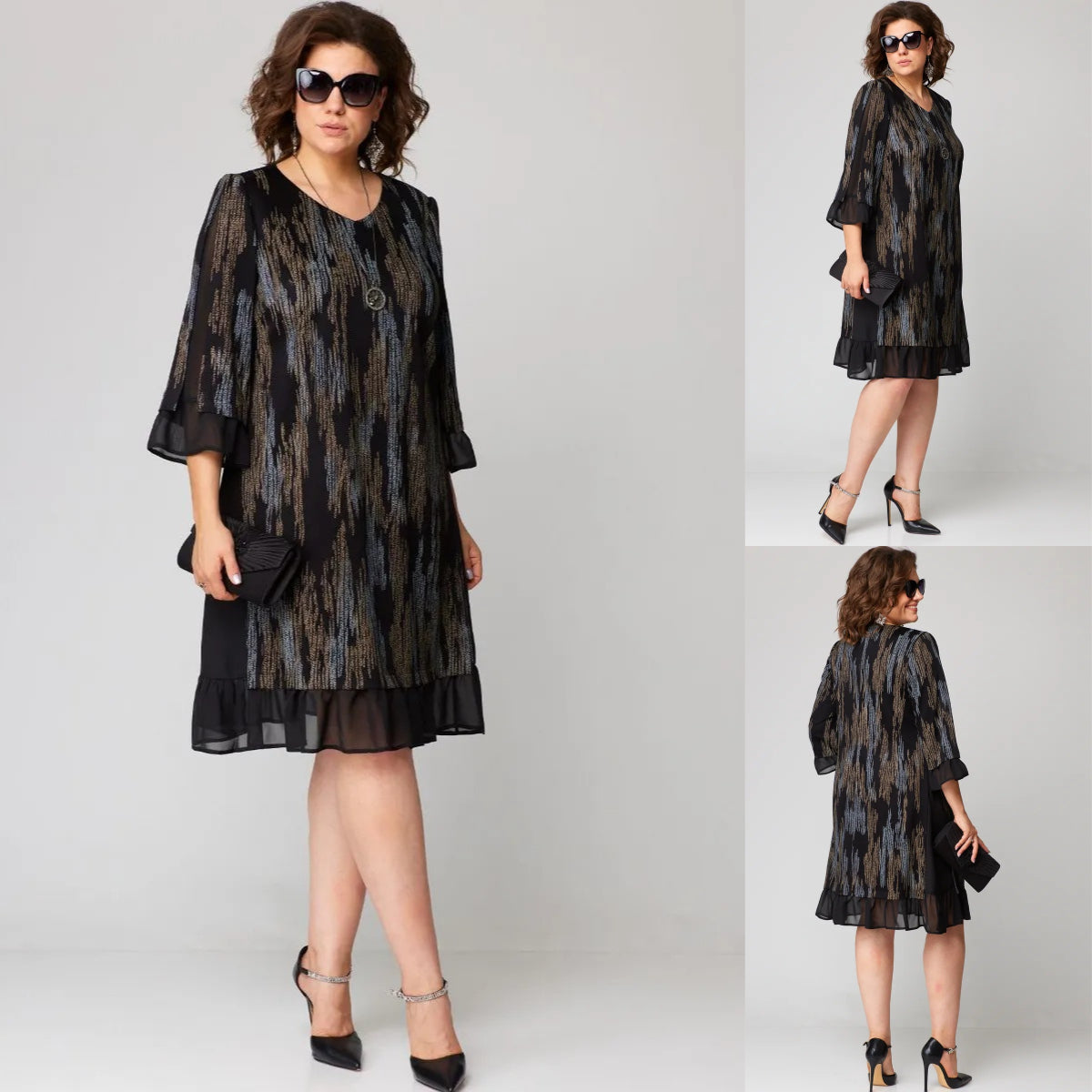 💥💕💕【S-5XL】2025 Przytulna i wyrafinowana sukienka
