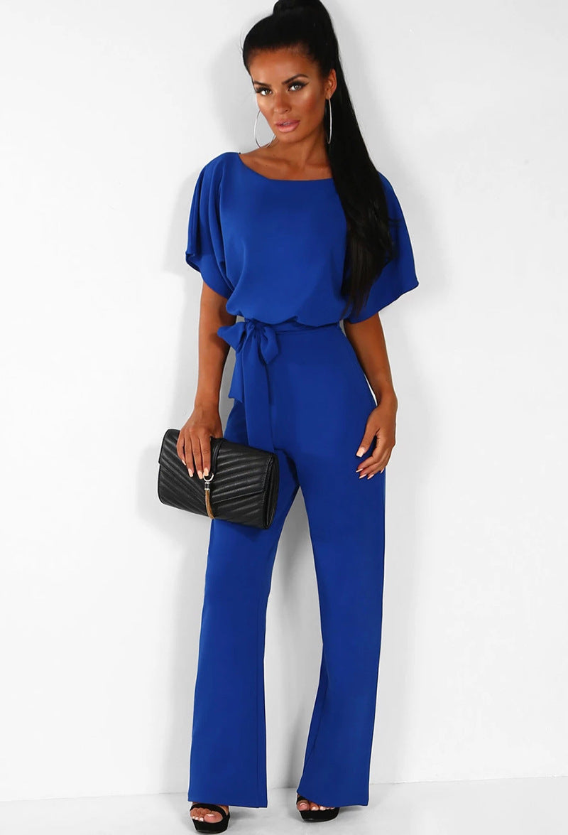 💕 【S-3XL】 Elegancki, sznurowany kombinezon