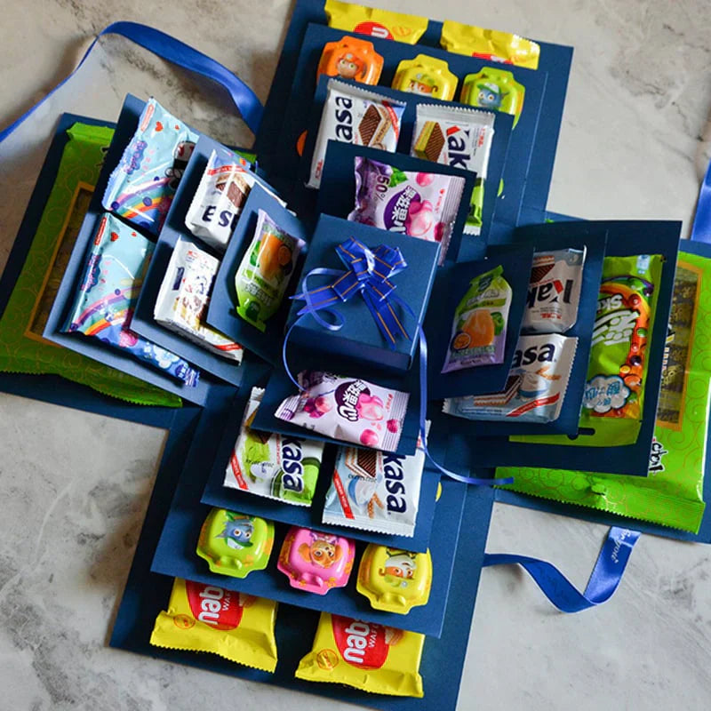 【Compra 1 y llévate 1 gratis】¡Más de 50 mil vendidos! 🎁✨Kit de caja de regalo con sorpresa explosiva