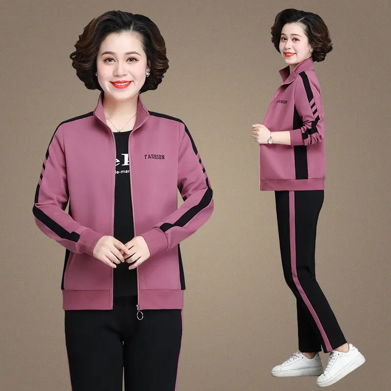 🥼👖【M-5XL】Jesienny nowy modny strój sportowy