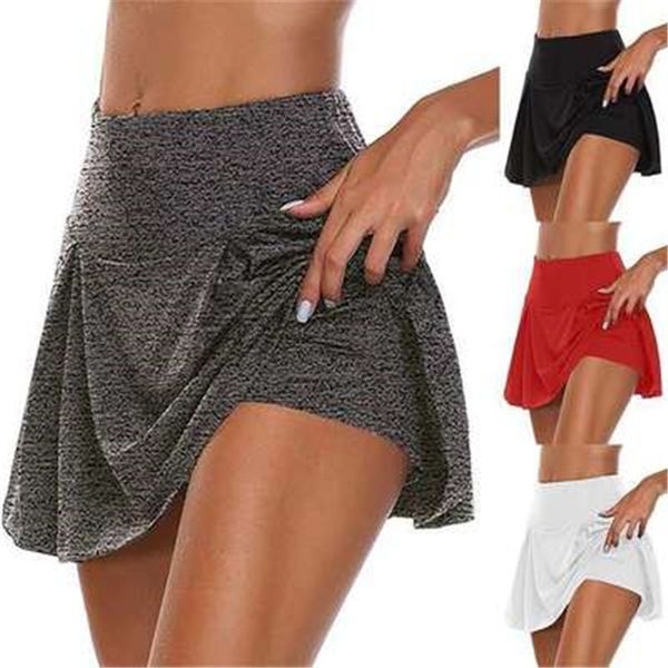 Damska dwuczęściowa imitacja sportowej sukienki fitness