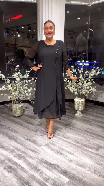 💟【Kup 1, a 1 dostaniesz gratis】👗【S-5XL】2025 Nowe sukienki z szyfonu wysokiej jakości